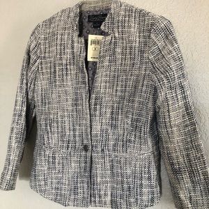 Lucky Brand navy blue Marina blazer, sz S